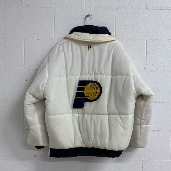 Vintage 90’s Indianapolis Pacers NCAA REVERSIBLE Puffer - Picture 9 of 9
